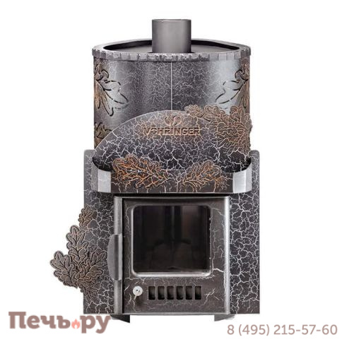 Банная печь Ферингер Классика в кожухе Дуб ПС - паровая до 23 куб. м. с закрытой каменкой фото 2