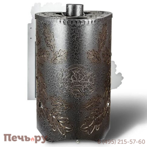 Банная печь Ферингер Классика в кожухе Дуб ПС - паровая до 23 куб. м. с закрытой каменкой фото 3