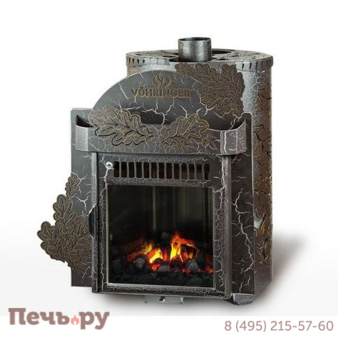 Банная печь Ферингер Малютка ПС - паровая- Экран Дуб до 16 куб. м. фото