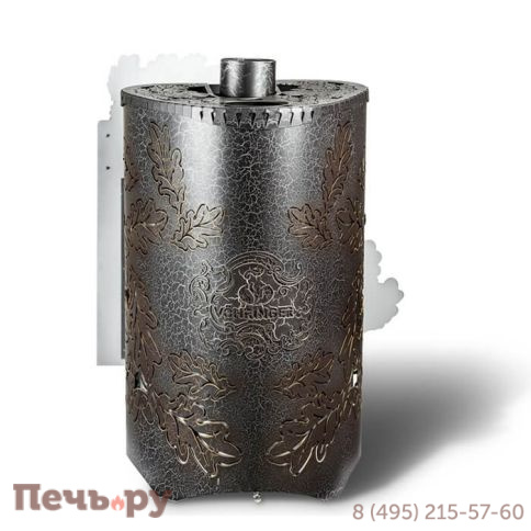 Банная печь Ферингер Малютка ПС - паровая - Телескоп Дуб до 16 куб. м. ЗК фото 2