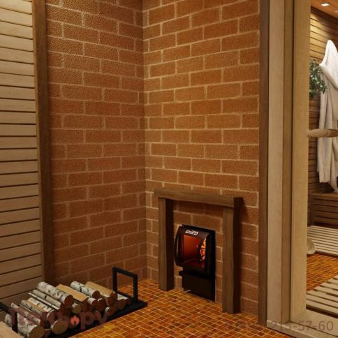 Банная печь Grill'D Aurora 160A Trio long (с баком) фото 4