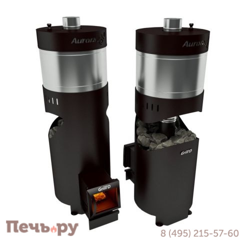 Банная печь Grill'D Aurora 160A Trio long (с баком) фото