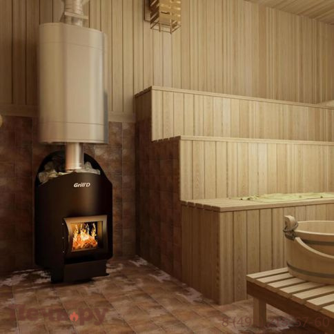 Банная печь Grill’D Aurora 180 Short фото 4