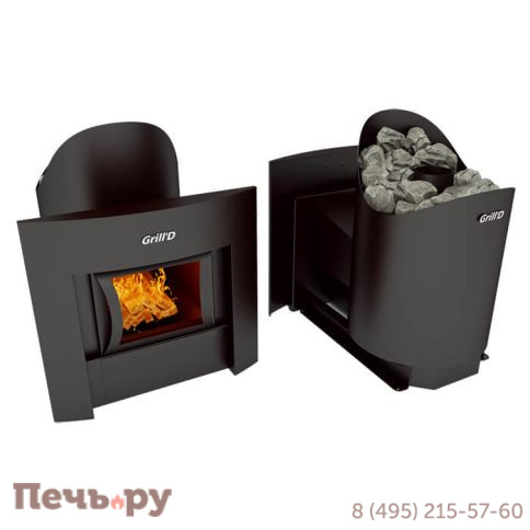 Банная печь Grill’D Aurora 180 Window фото