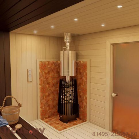 Банная печь Grill'D Cometa Vega 180 long фото 2