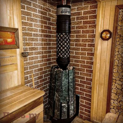 Банная печь Grill'D Cometa Vega 180 Long Pro фото 9