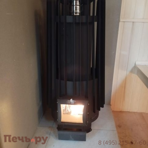 Банная печь Grill'D Cometa Vega 180 short black фото 4