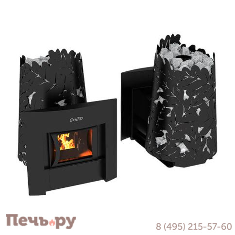 Банная печь Grill’D Dubravo 180 Window фото