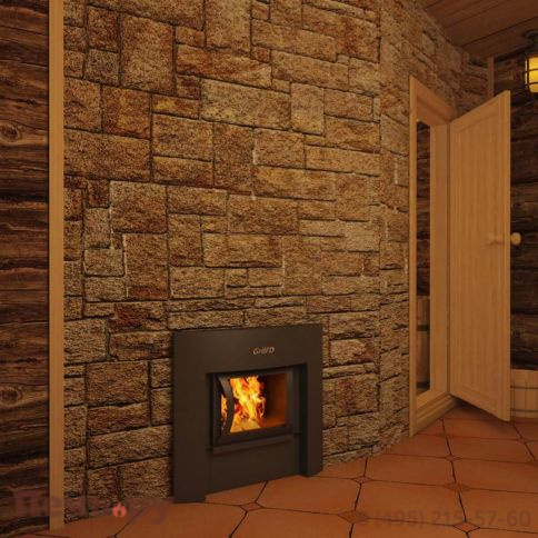 Банная печь Grill’D Fortuna 200G window black фото 2