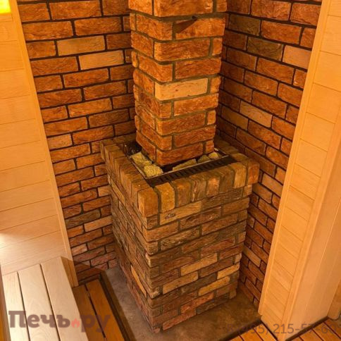 Банная печь Grill'D Violet Retro Long камень 20 кг фото 4