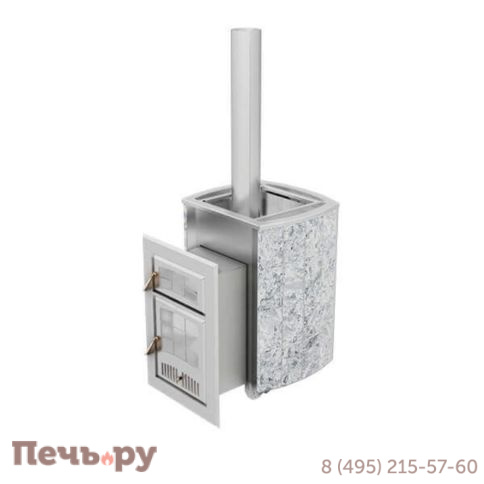 Банная печь Инжкомцентр ВВД Чародейка в облицовке талькохлорит фото