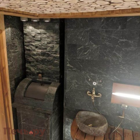 Банная печь Инжкомцентр ВВД Князь Калита в облицовке талькохлорит фото 10
