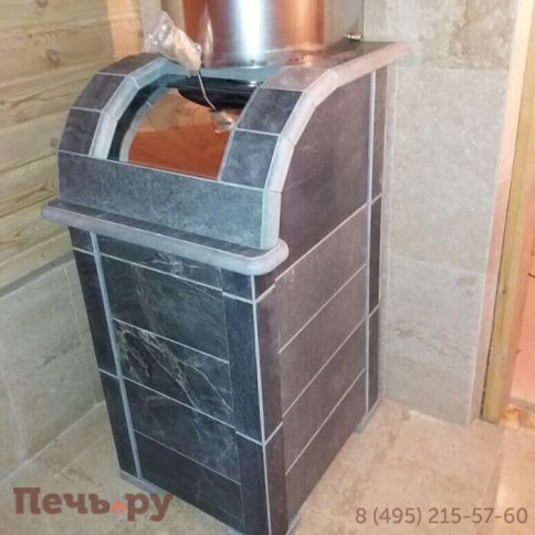 Банная печь Инжкомцентр ВВД Князь Калита в облицовке талькохлорит фото 4