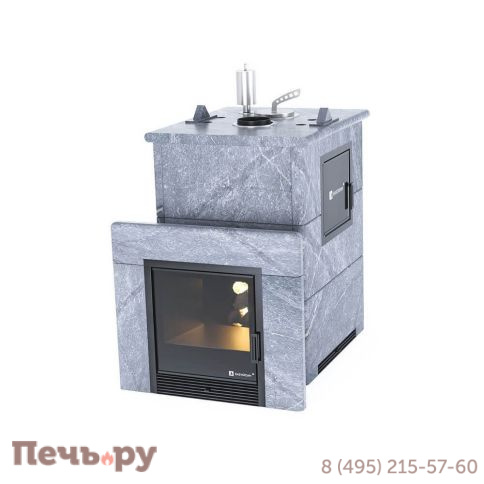 Банная печь ИзиСтим Анапа-М2 в полноценном кожухе из талькохлорита фото