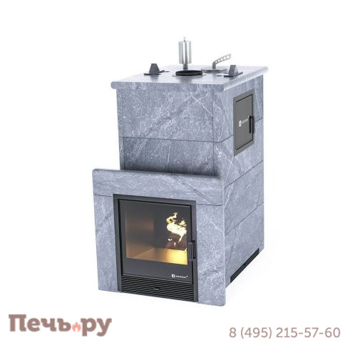 Банная печь ИзиСтим Геленджик-М2 в кожухе из талькохлорита фото