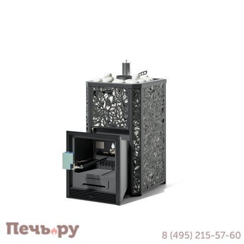 Банная печь ИзиСтим Ялта 15 с газовой горелкой ГГУ-20 фото 3