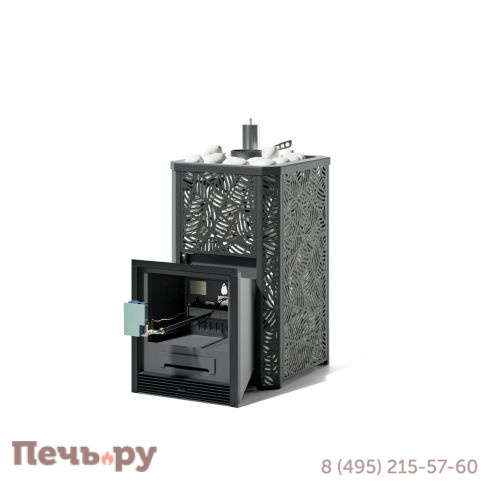 Банная печь ИзиСтим Ялта 15 с газовой горелкой ГГУ-20 фото 4