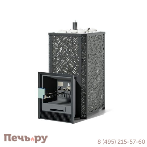Банная печь ИзиСтим Ялта 40 Модерн с газовой горелкой фото 3