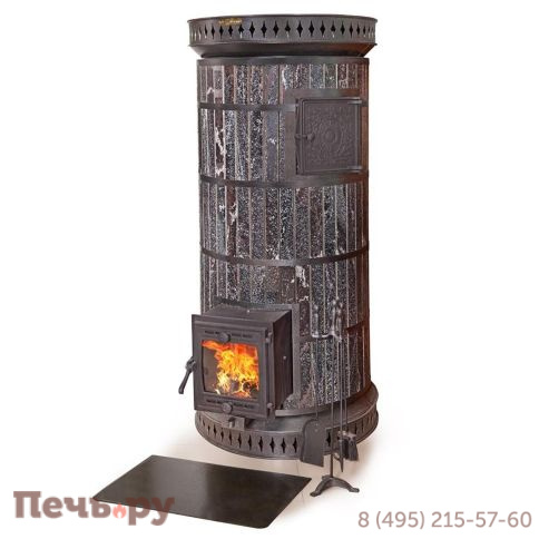 Банная печь КДМ Русская баня с закрытой каменкой в амфиболите фото 2