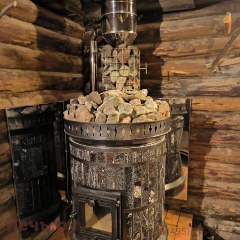 Банная печь КДМ Русская баня в амфиболите фото 2
