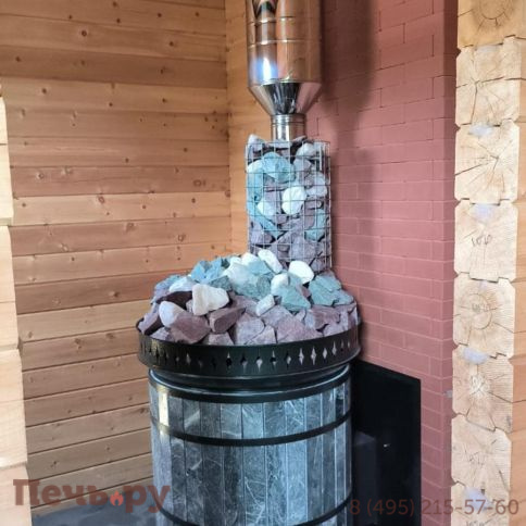 Банная печь КДМ Русская баня в змеевике фото 5