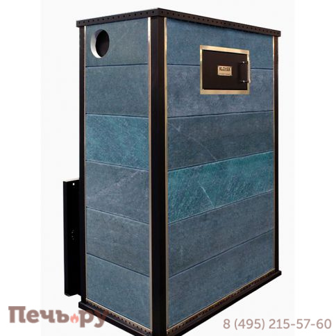 Банная печь Klover RT 100-RV в облицовке серпентинит фото 5