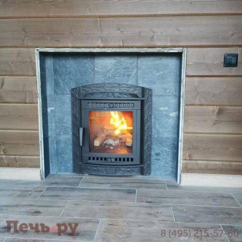 Банная печь Прометалл Атмосфера L с сеткой нержавейкой фото 32