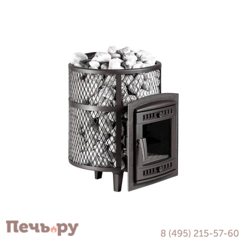 Банная печь Прометалл Атмосфера М КТТ сетка нержавейка фото 9