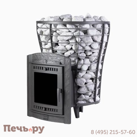 Банная печь Прометалл Атмосфера V КТТ Сетка нержавейка фото