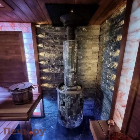 Банная Печь Прометалл Атмосфера XL КТТ в ламелях фото 14