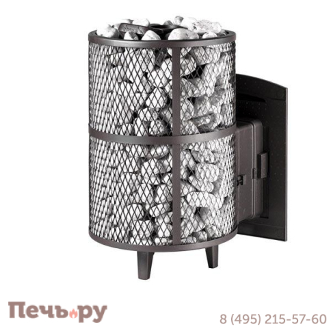 Банная печь Прометалл Атмосфера XL с сеткой нержавейкой фото 24