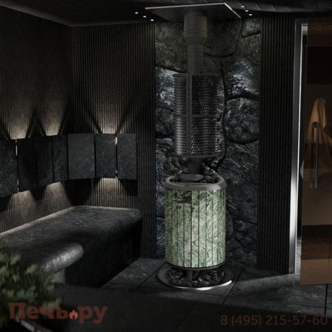 Банная Печь Прометалл Атмосфера XL в ламелях фото 16