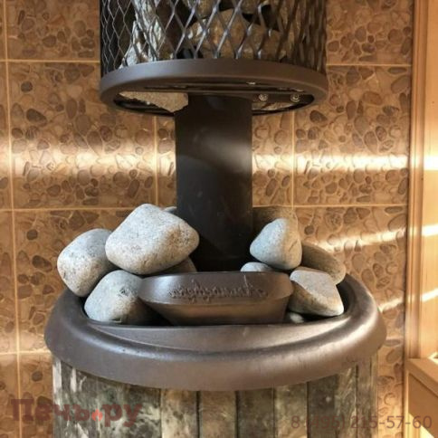 Банная Печь Прометалл Атмосфера XL в ламелях фото 19