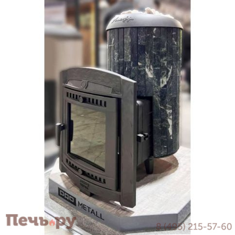 Банная Печь Прометалл Атмосфера XL в ламелях фото 28