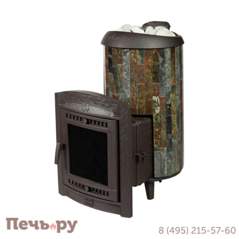 Банная Печь Прометалл Атмосфера XL в ламелях фото 32