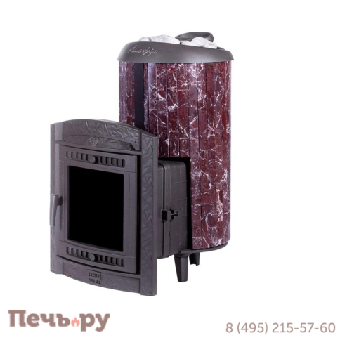 Банная Печь Прометалл Атмосфера XL в ламелях фото 36
