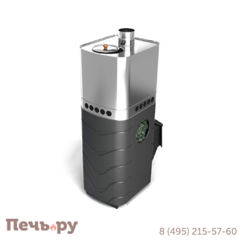 Банная печь ТМФ Бирюса 2013 Carbon ДА ЗК антрацит фото