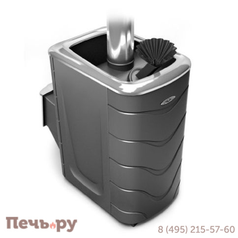 Банная печь ТМФ Гейзер 2014 Carbon ДН ЗК антрацит фото