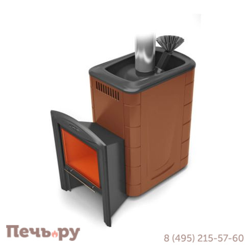 Банная печь ТМФ Гейзер 2014 Inox Витра ЗК фото 2