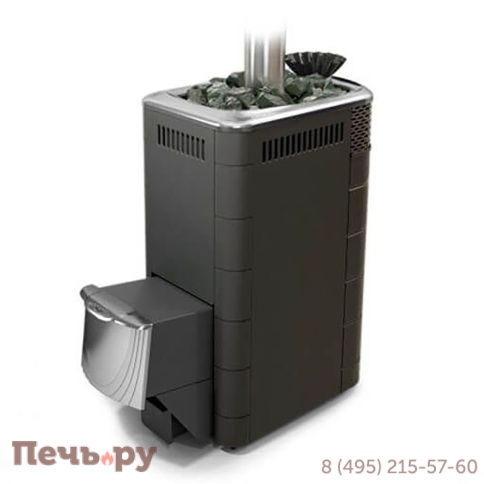 Банная печь ТМФ Гейзер XXL 2017 Inox ДН ЗК антрацит фото