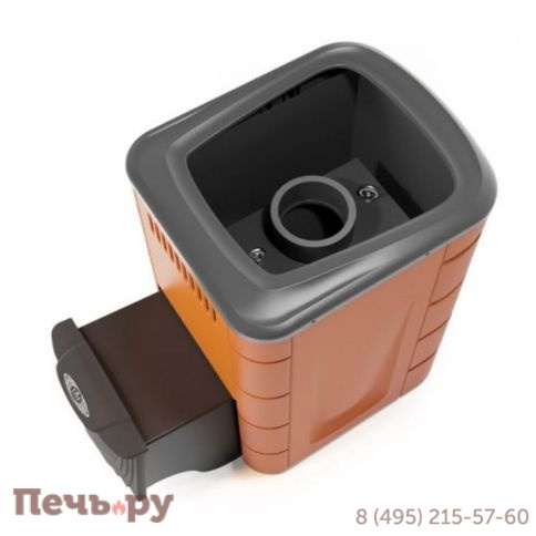 Банная печь ТМФ Каронада Мини Heavy Metal ДА терракота фото