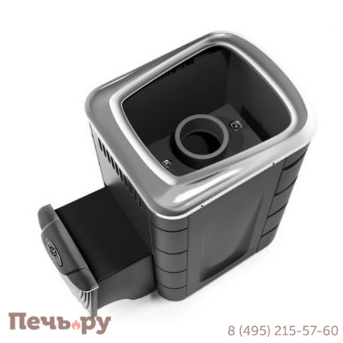 Банная печь ТМФ Каронада Мини Heavy Metal ДН антрацит фото