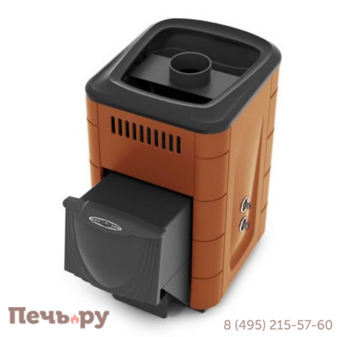 Банная печь ТМФ Компакт 2017 Inox ДА ТО терракота фото