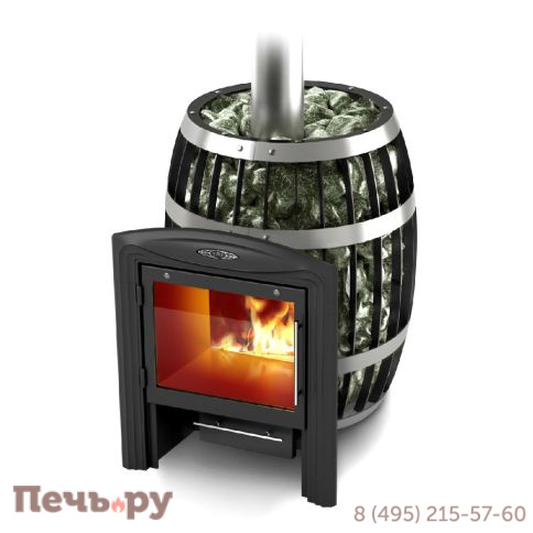 Банная печь ТМФ Саяны Inox Витра фото