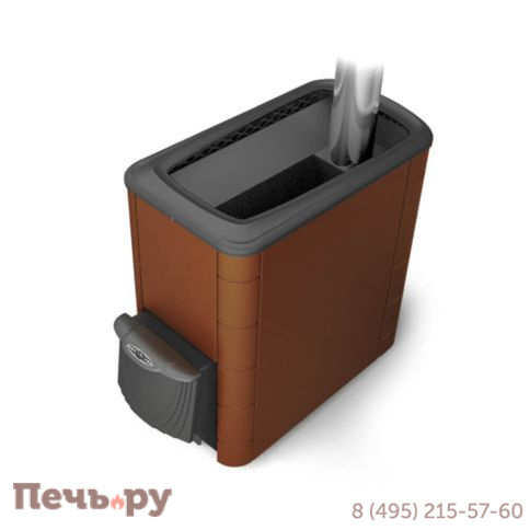Банная печь ТМФ Тунгуска XXL 2013 Inox ДА КТК терракота фото