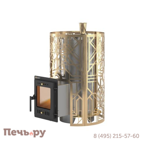 Банная печь Эверест Steam Master Galaxy 24 INOX (210М) Gold фото 2