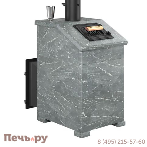 Банная печь Везувий Легенда Ретро 24 (205) в облицовке Президент фото 8