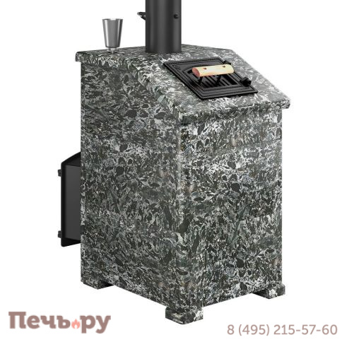 Банная печь Везувий Легенда Ретро 24 (205) в облицовке Президент фото 9