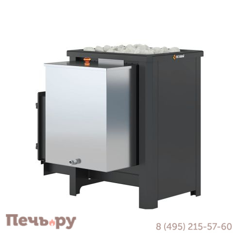 Банная печь Везувий Русичъ Аква 16 ДТ-4 с баком 32 литра фото 2