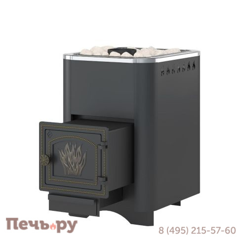Банная печь Везувий Русичъ Антрацит 16 (ДТ-3) 2022 фото